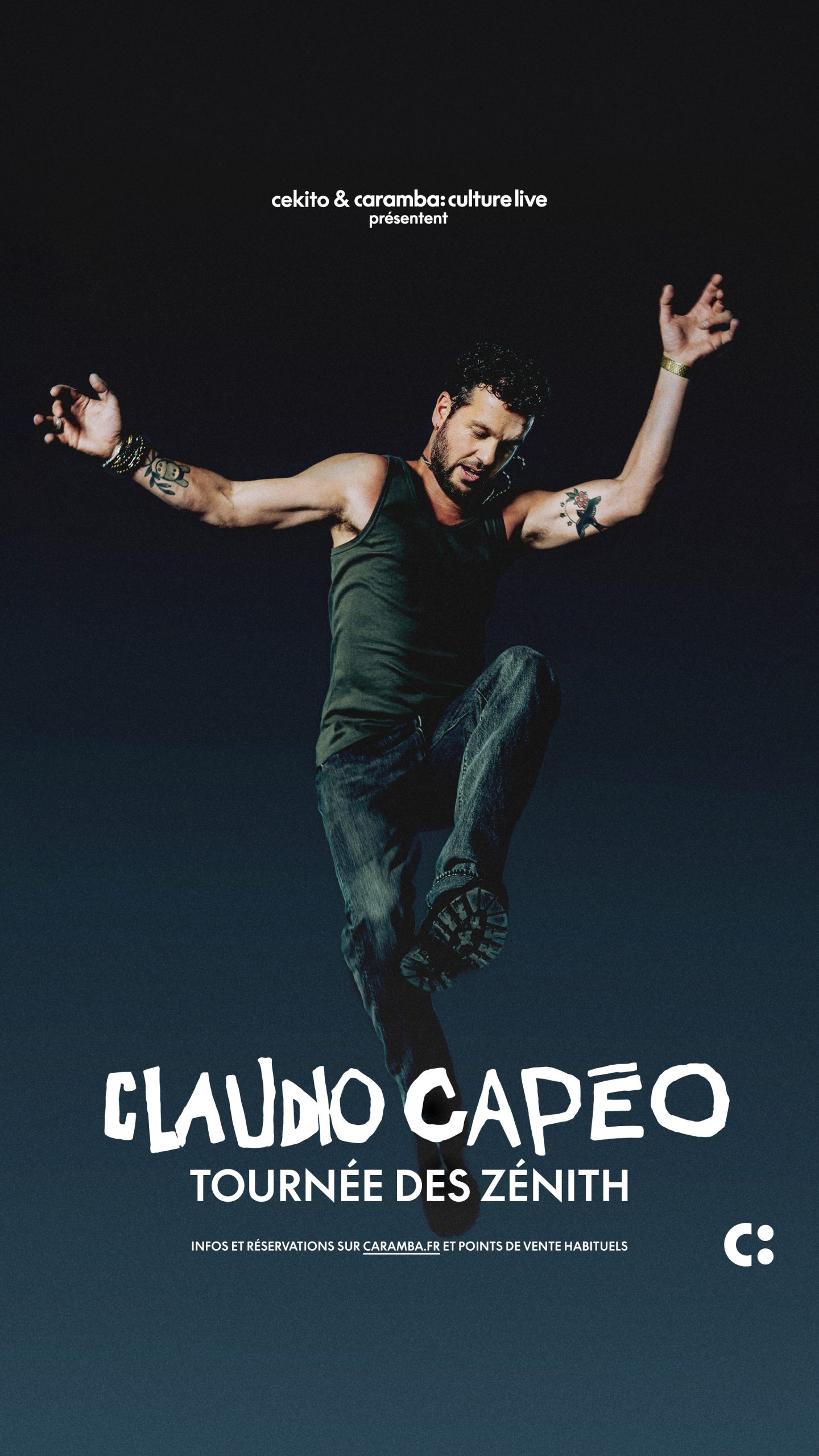 Claudio Capeo en concert à la Brest Arena le Ven 27 nov
